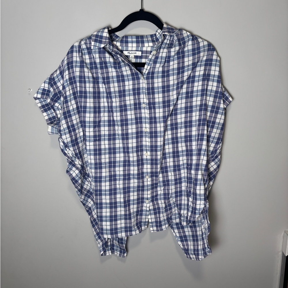 Madewell Central Open-Back Linus Plaid - Picture 2 of 8